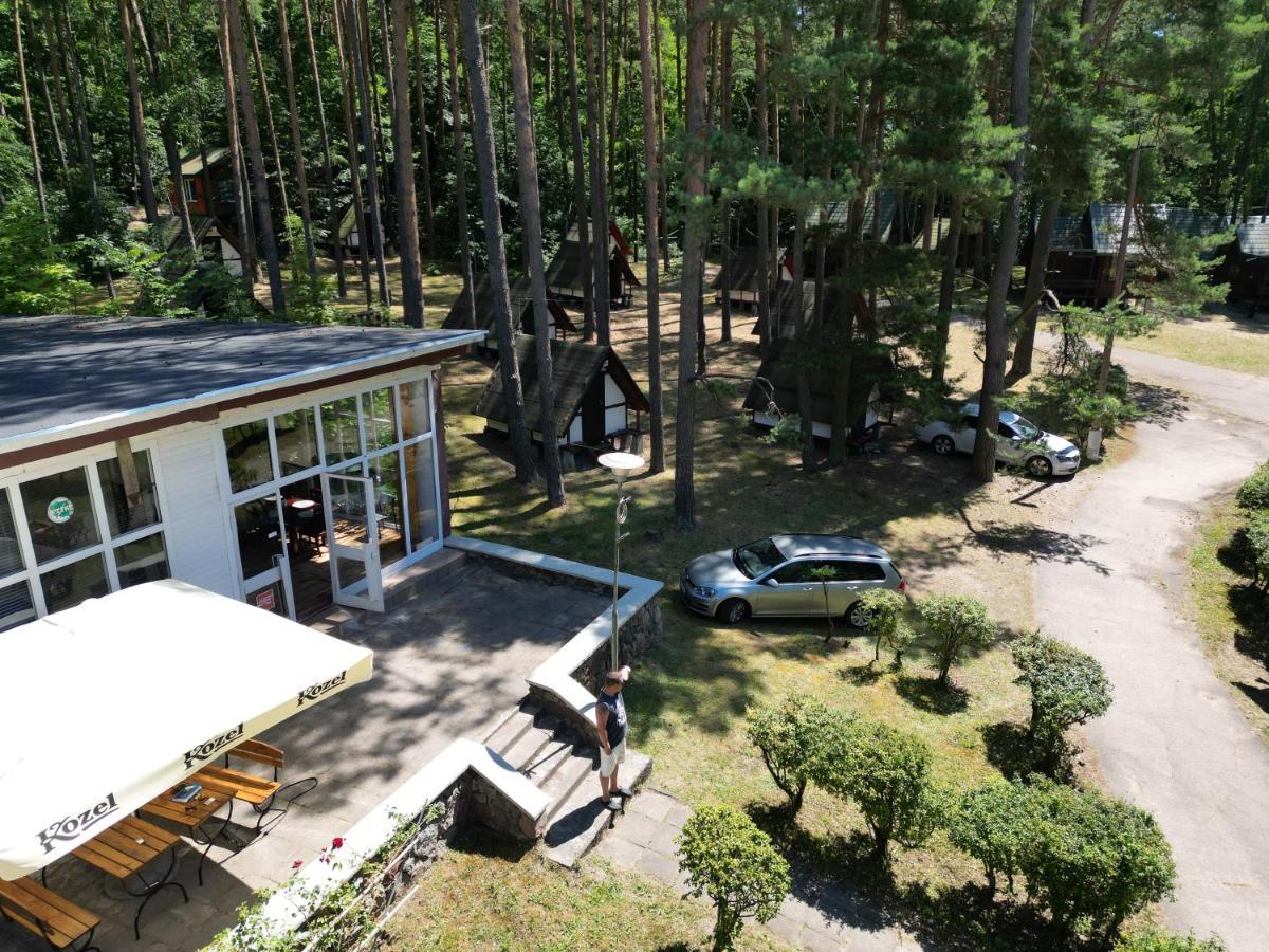 Jablonkowy Las Stanica Wodna Pttk Stare Jabłonki Exterior foto
